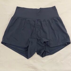 Women's High-Waisted Blue Shorts size Large